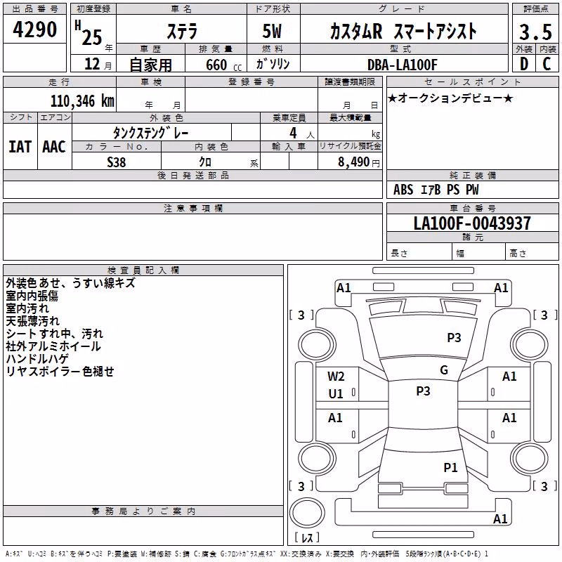 SUBARU STELLA