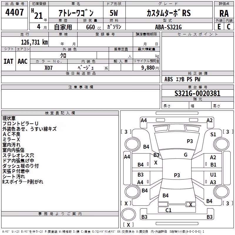 DAIHATSU ATRAI