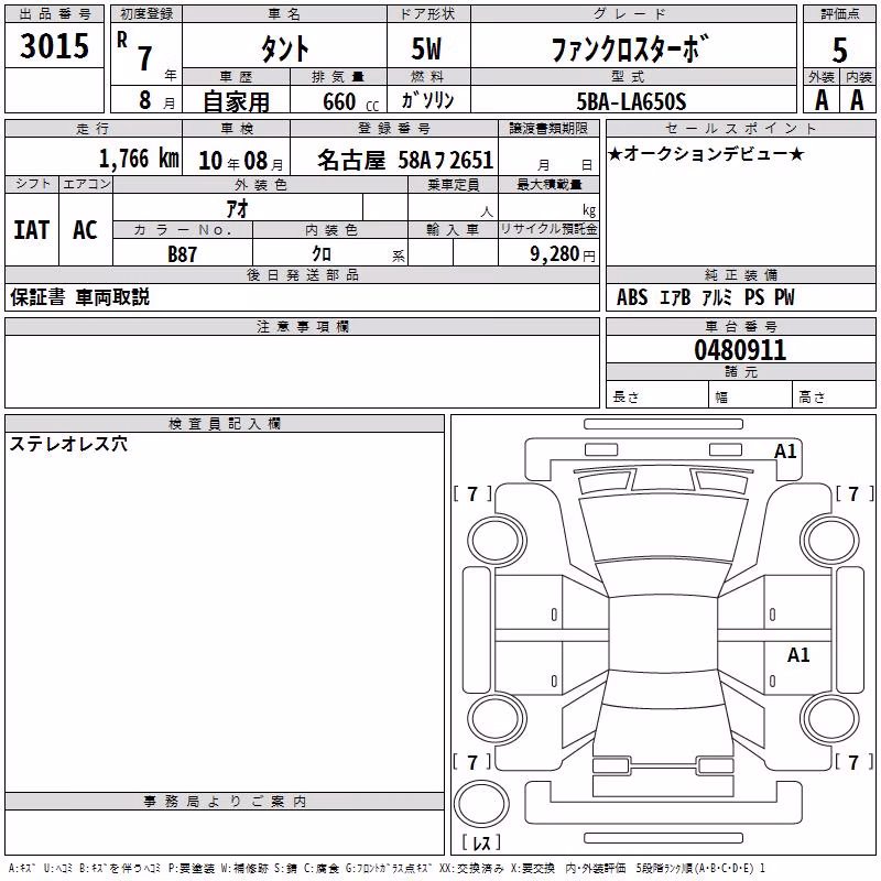 DAIHATSU TANTO