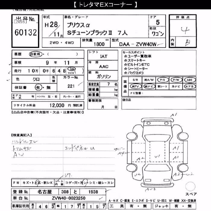 TOYOTA PRIUS ALPHA