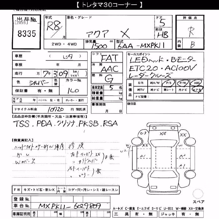 TOYOTA AQUA