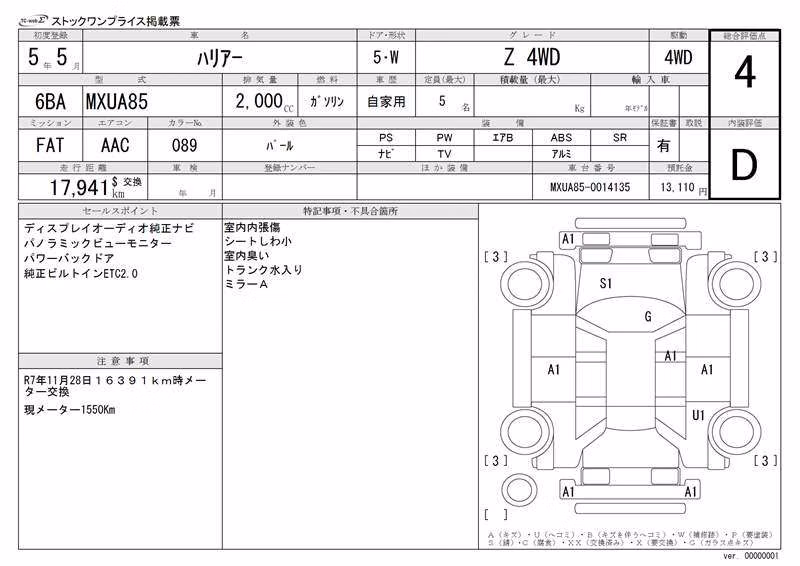 TOYOTA HARRIER