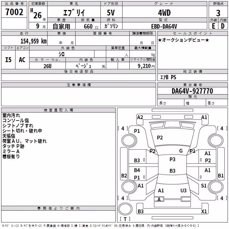 SUZUKI EVERY