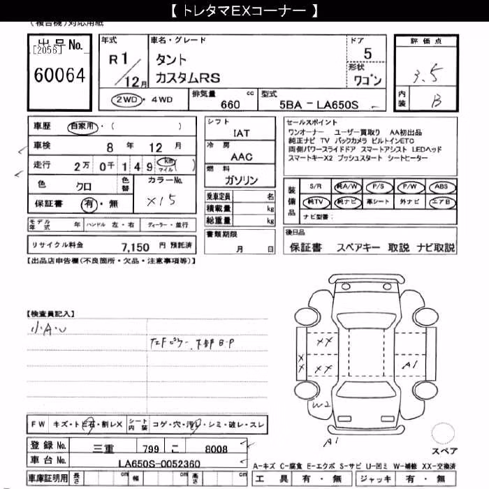 DAIHATSU TANTO