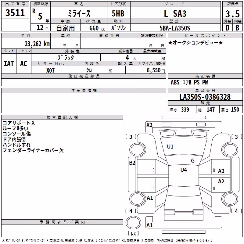 DAIHATSU MIRA E:S