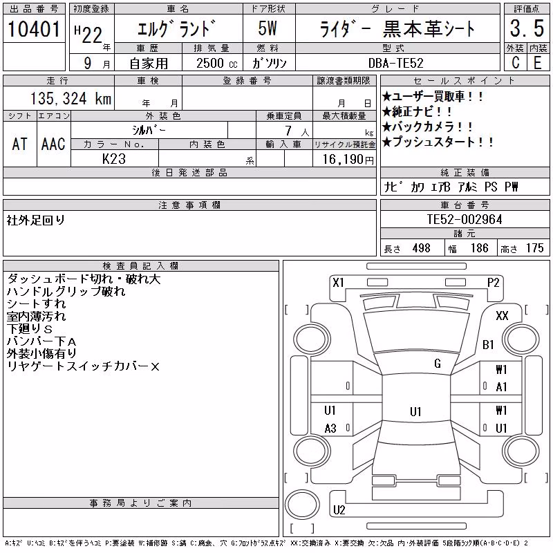 NISSAN ELGRAND