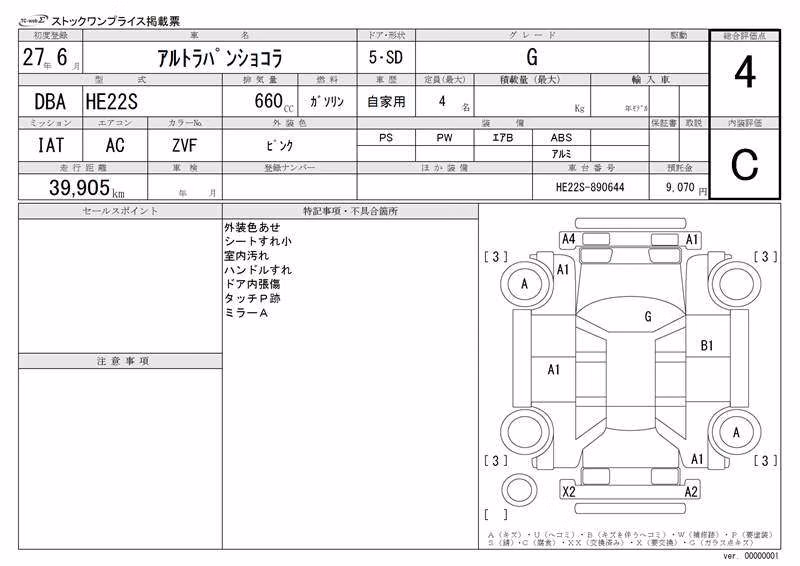 SUZUKI ALTO LAPIN