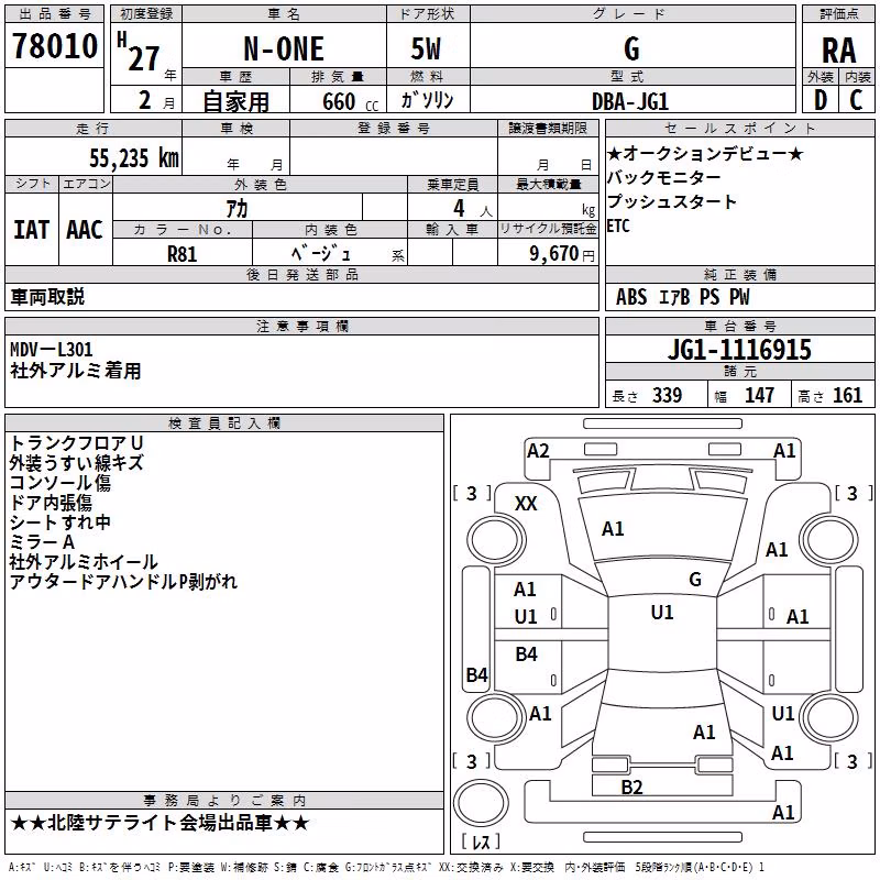 HONDA N-ONE
