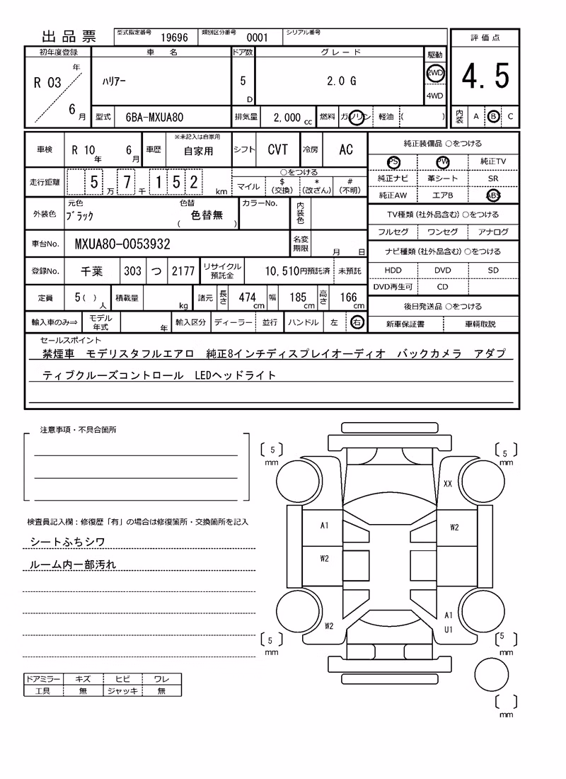 TOYOTA HARRIER