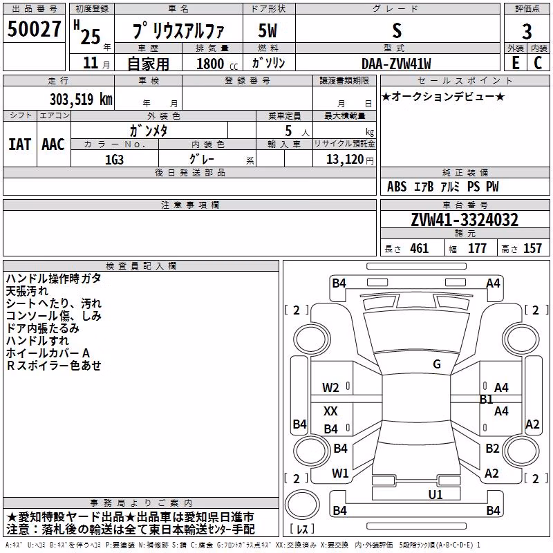 TOYOTA PRIUS ALPHA