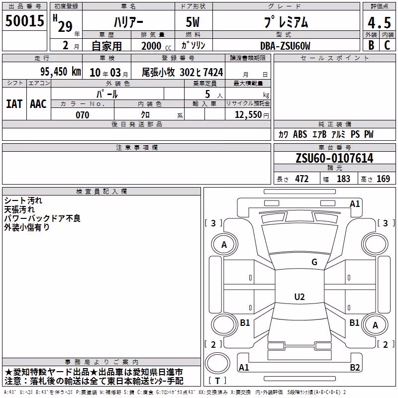 TOYOTA HARRIER