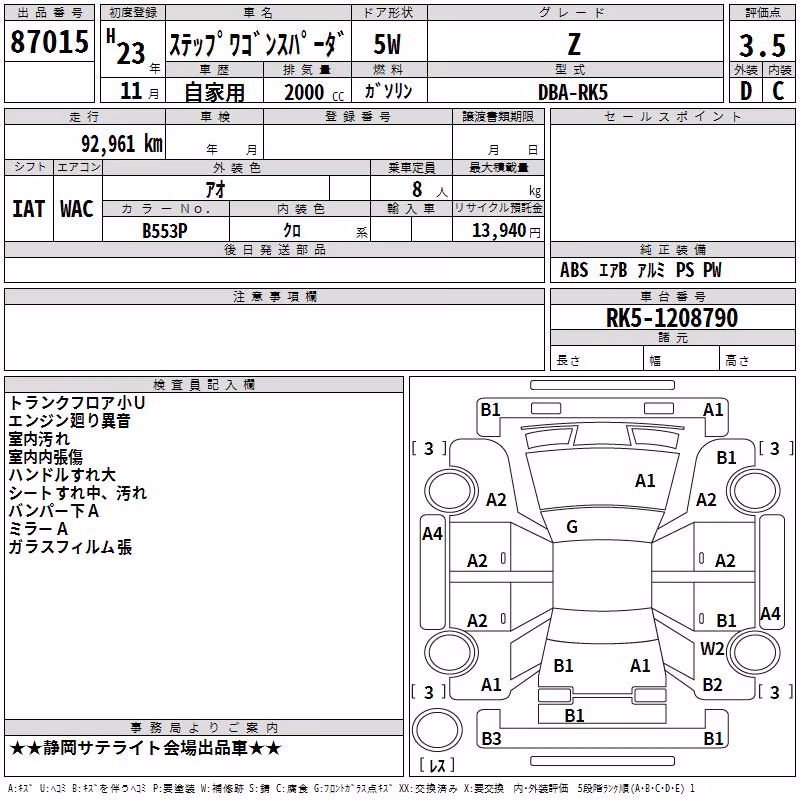 HONDA STEPWGN