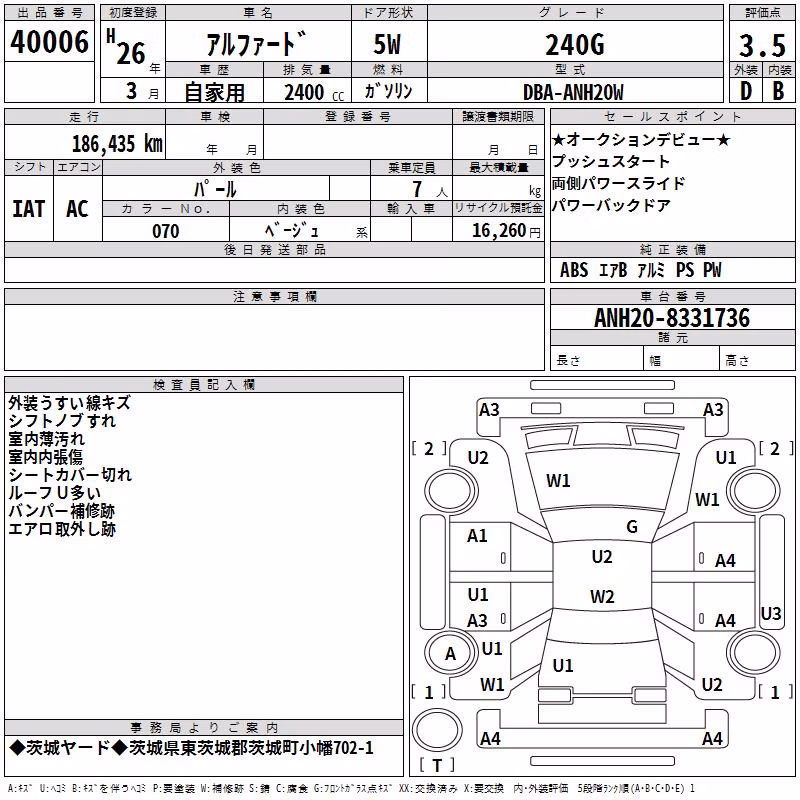 TOYOTA ALPHARD