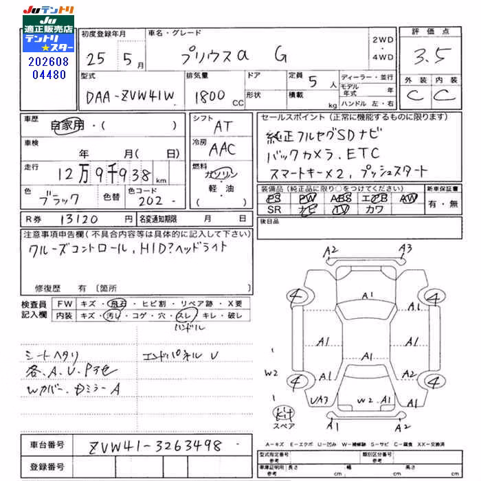 TOYOTA PRIUS ALPHA