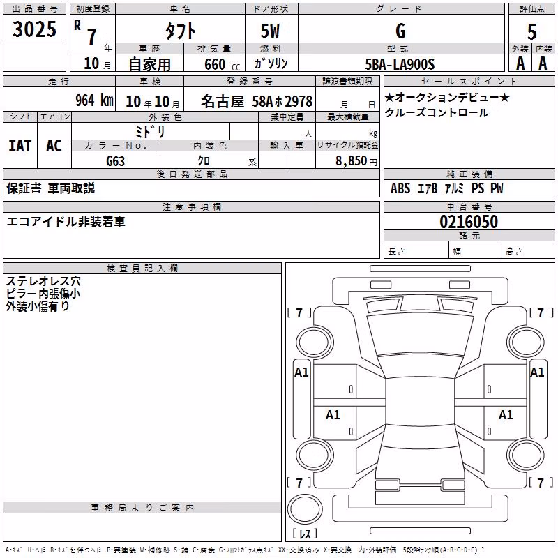 DAIHATSU TANTO