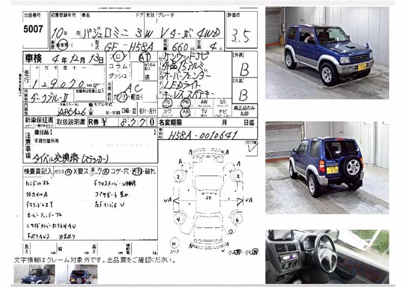 MITSUBISHI PAJERO MINI