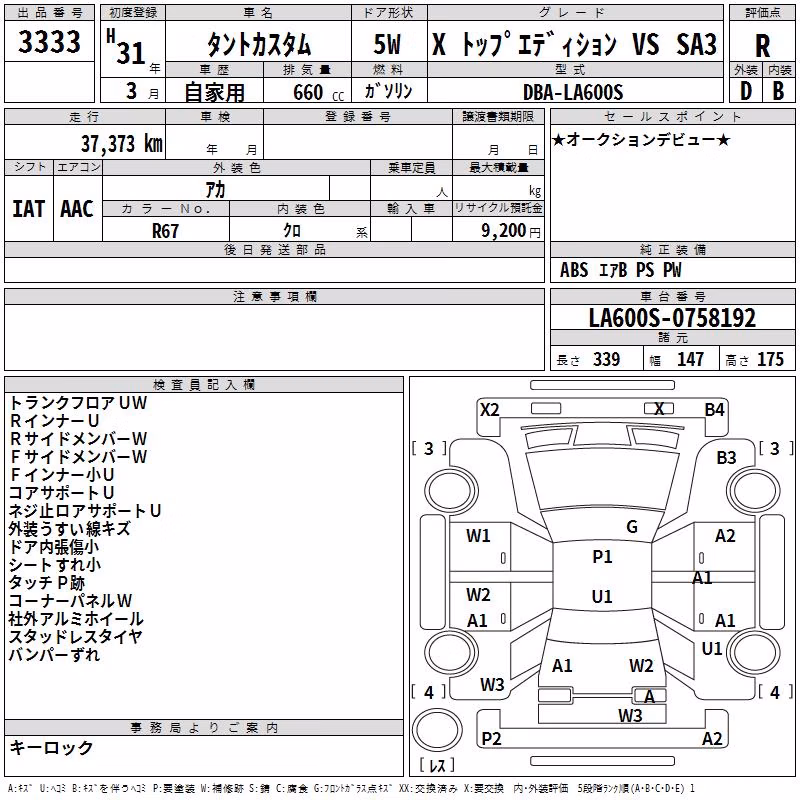 DAIHATSU TANTO