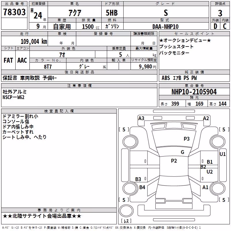 TOYOTA AQUA