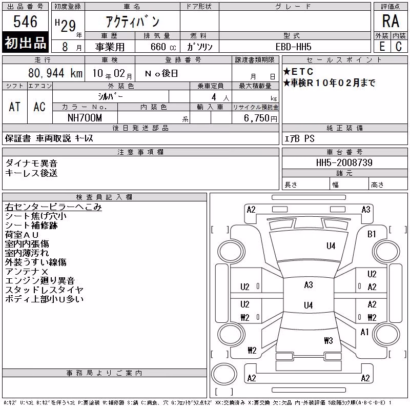 HONDA ACTY