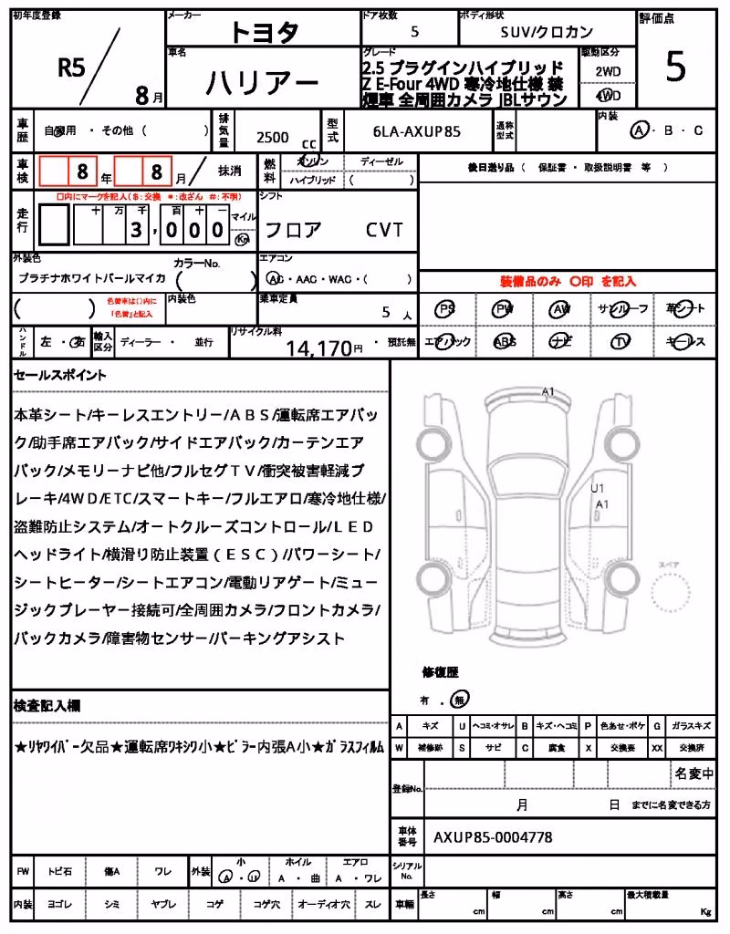 TOYOTA HARRIER