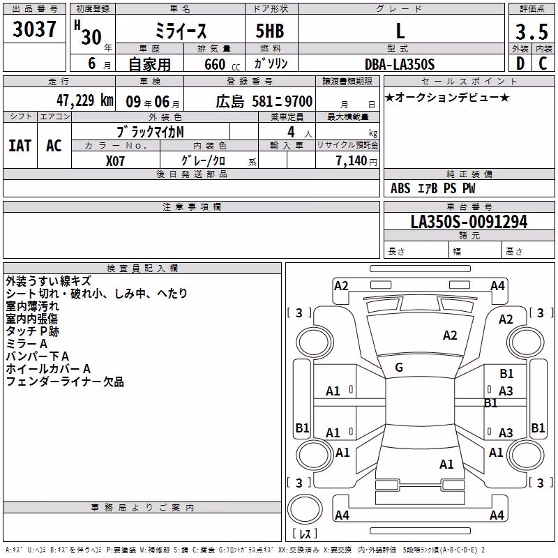DAIHATSU MIRA E:S