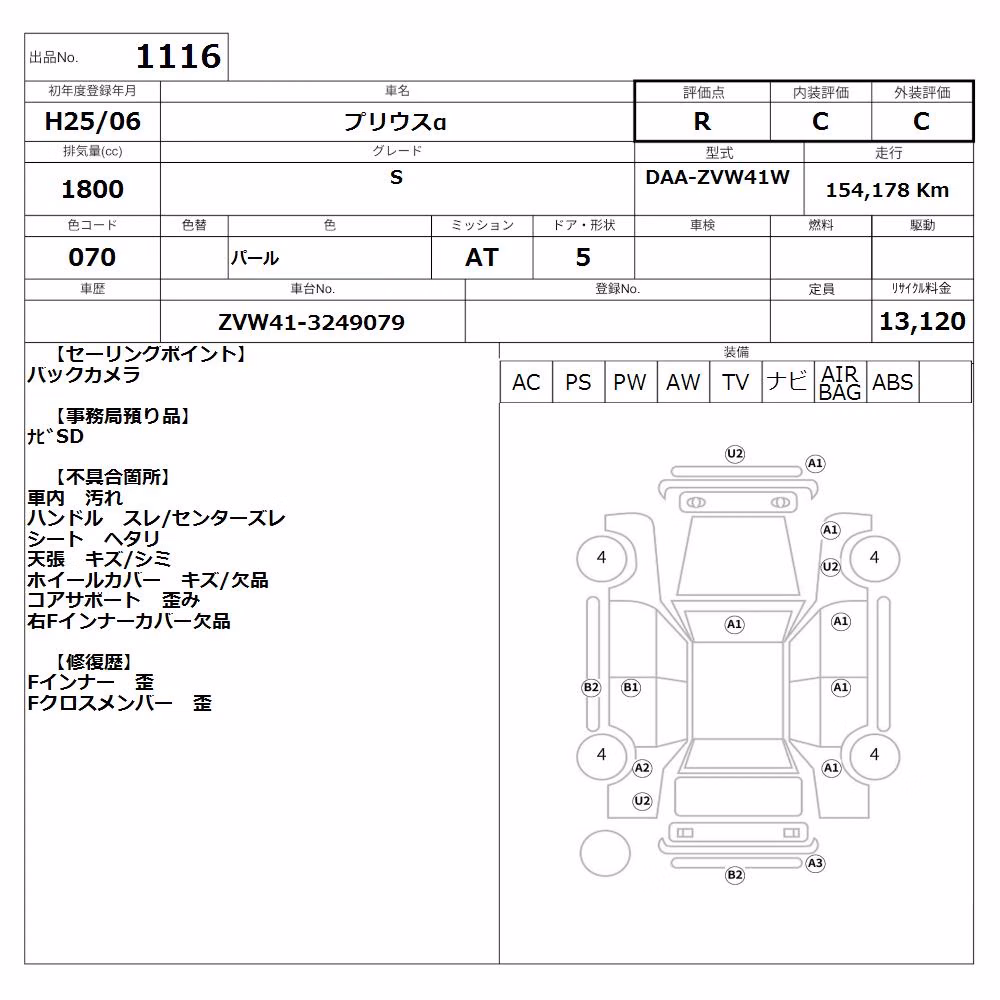 TOYOTA PRIUS ALPHA
