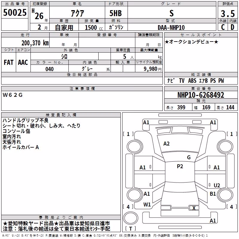 TOYOTA AQUA