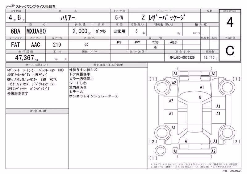 TOYOTA HARRIER