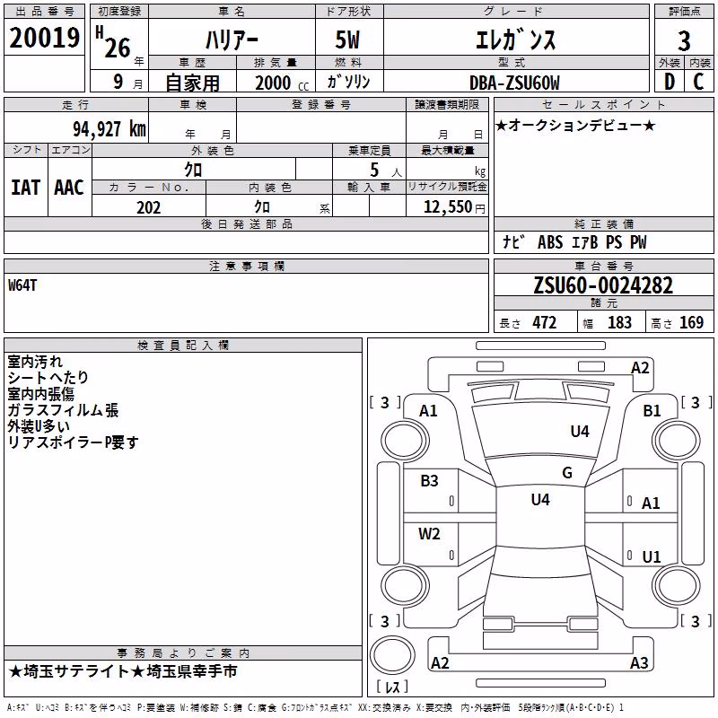 TOYOTA HARRIER