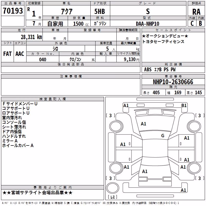 TOYOTA AQUA