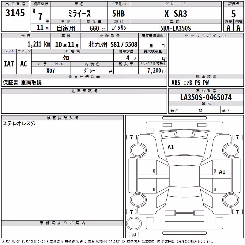 DAIHATSU MIRA E:S