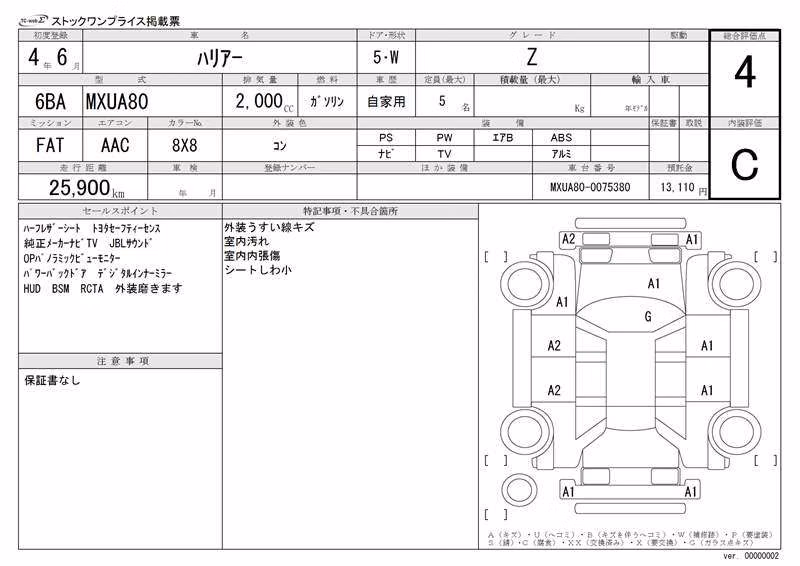 TOYOTA HARRIER