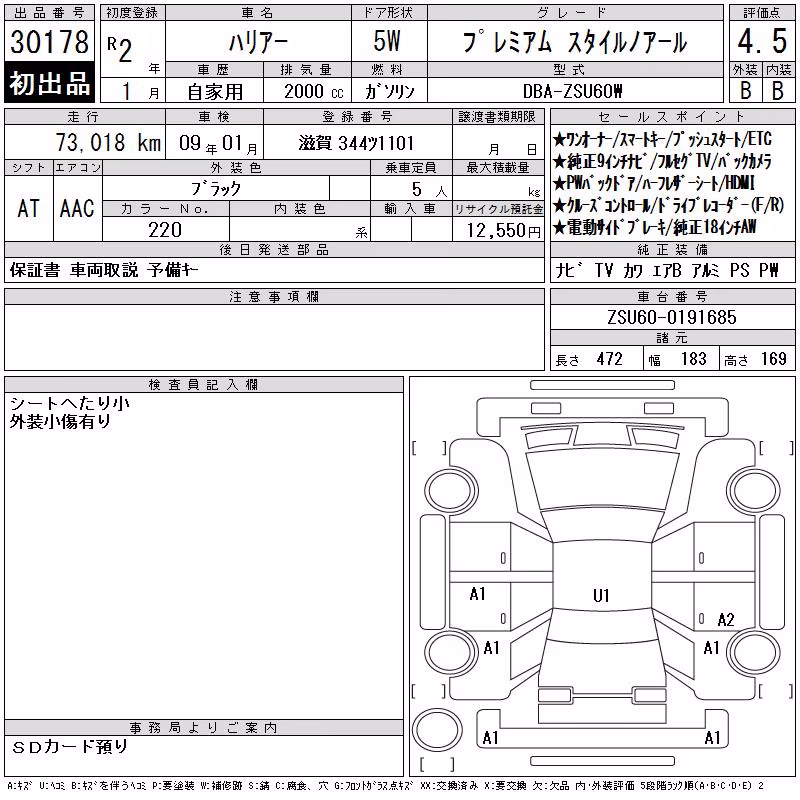TOYOTA HARRIER