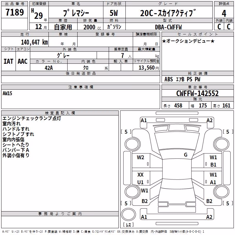 MAZDA PREMACY