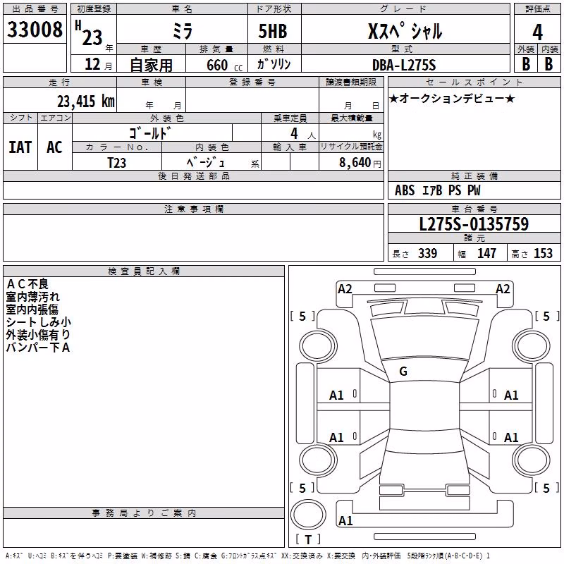 DAIHATSU MIRA