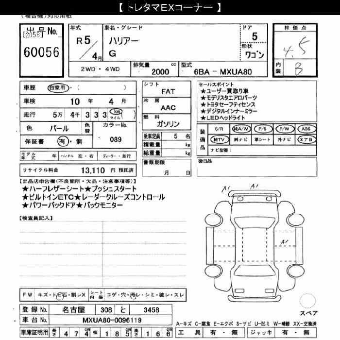 TOYOTA HARRIER