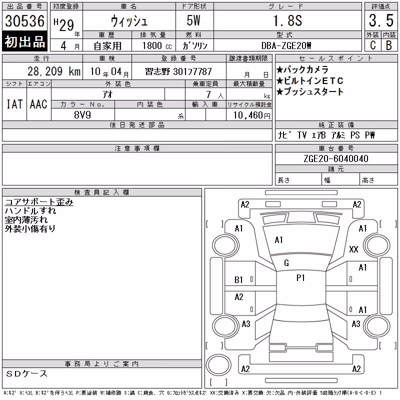 TOYOTA WISH