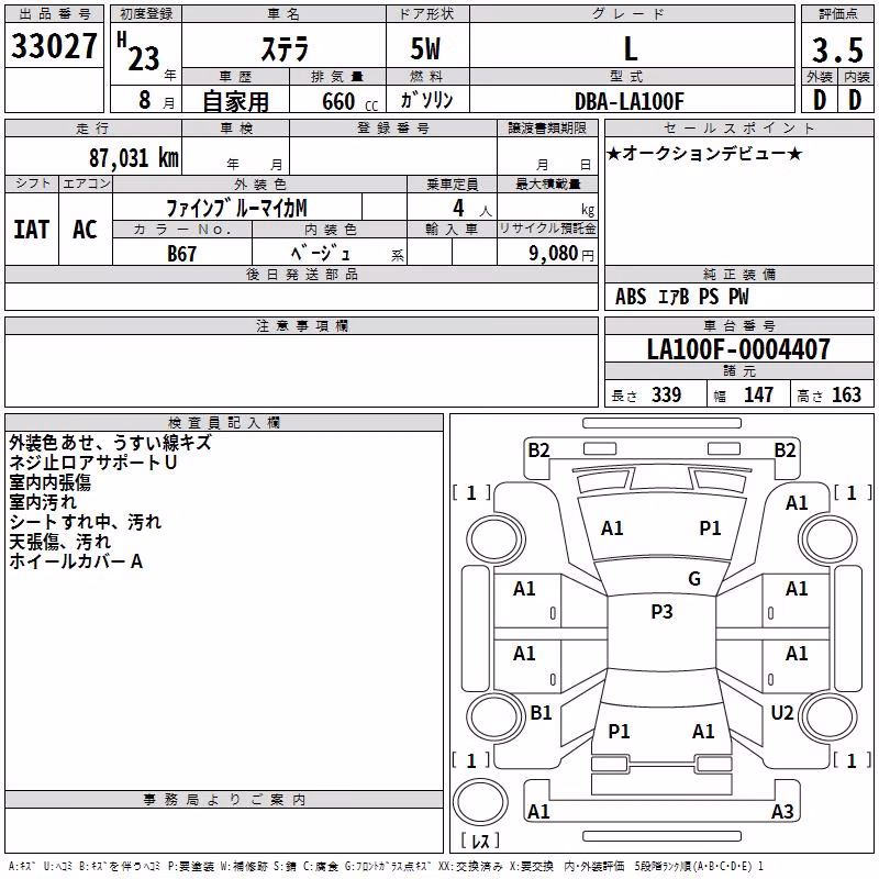 SUBARU STELLA