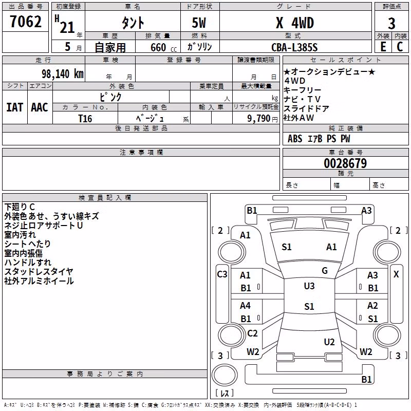 DAIHATSU TANTO