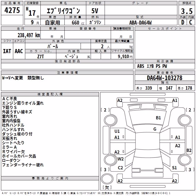 SUZUKI EVERY