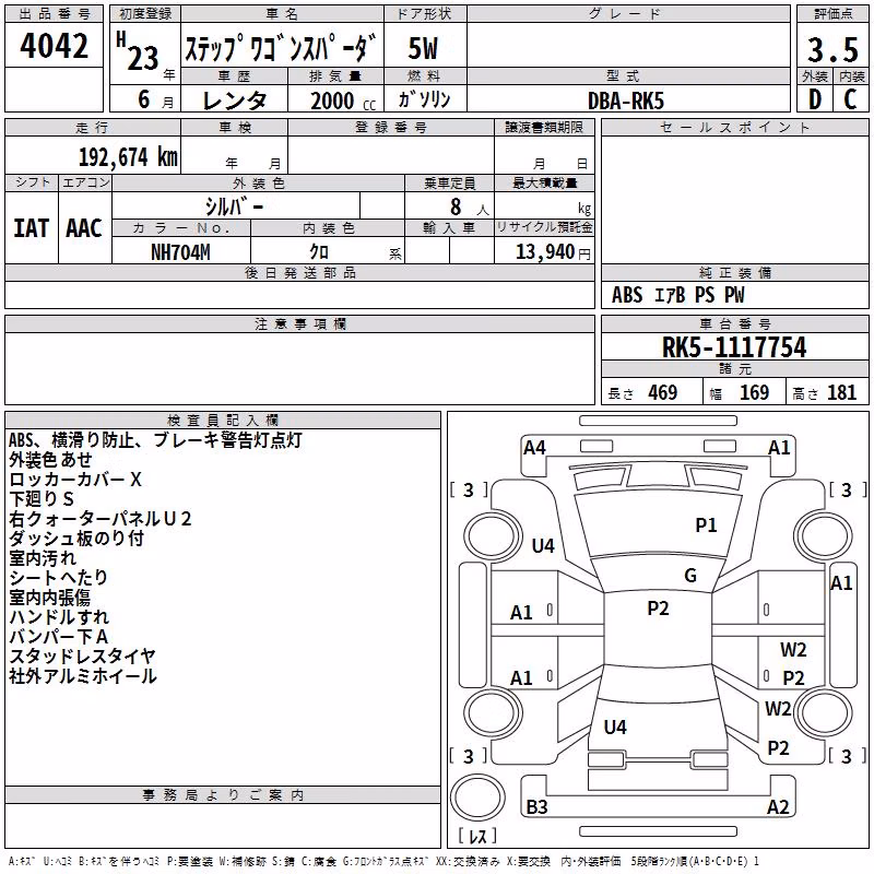 HONDA STEPWGN