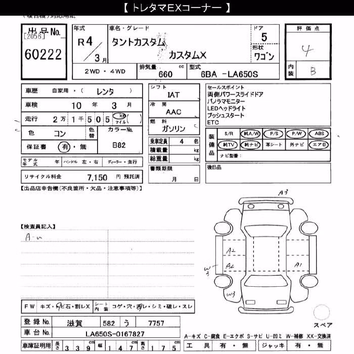 DAIHATSU TANTO