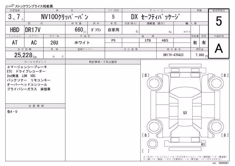 NISSAN NV100 CLIPPER