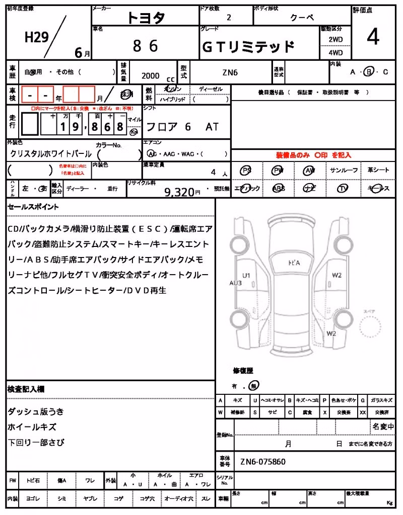 TOYOTA GT 86
