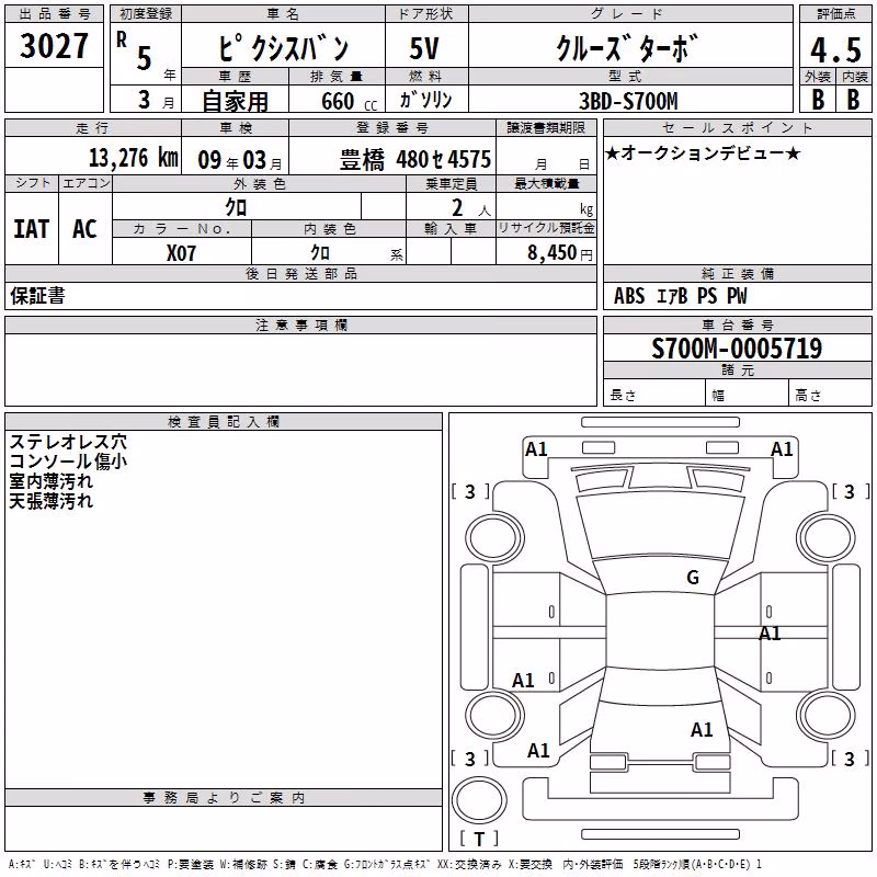 TOYOTA PIXIS VAN