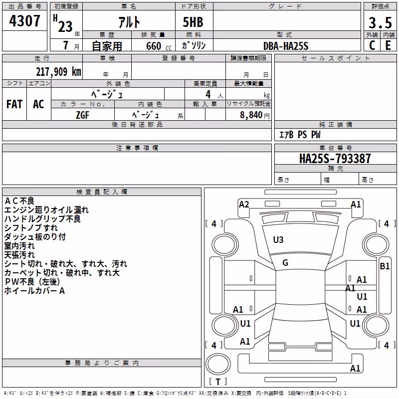 SUZUKI ALTO