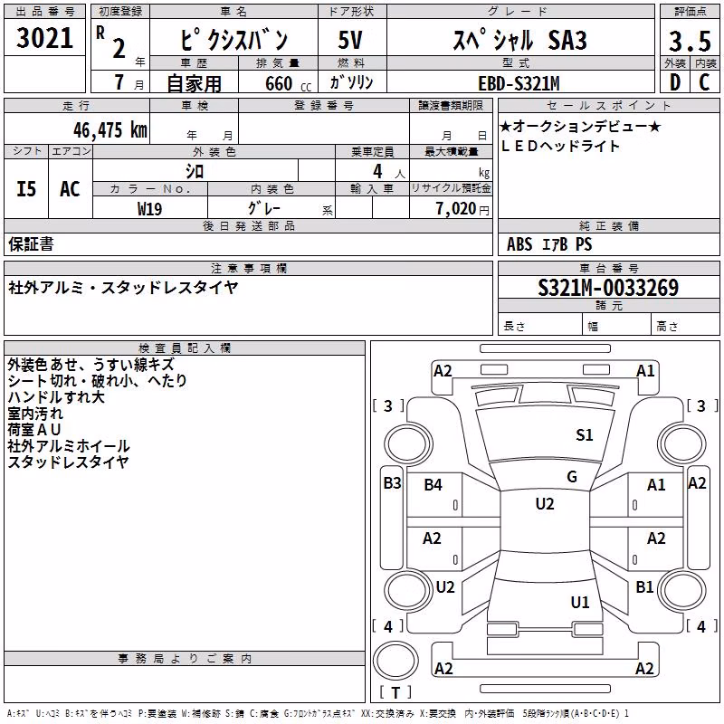 TOYOTA PIXIS VAN