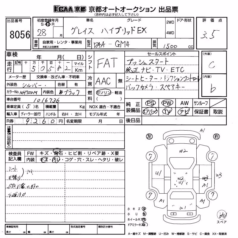 HONDA GRACE