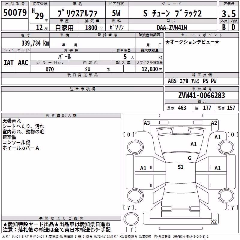 TOYOTA PRIUS ALPHA