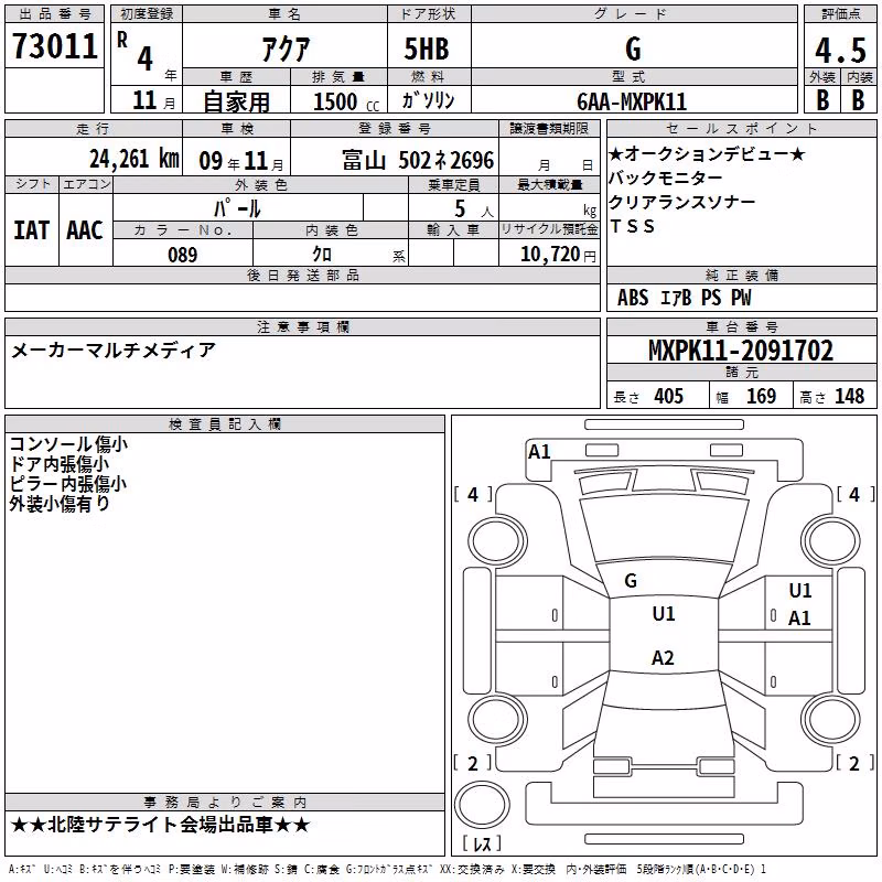 TOYOTA AQUA